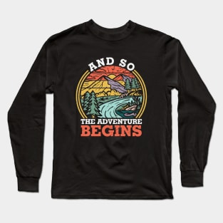 And So The Adventure Begins Long Sleeve T-Shirt